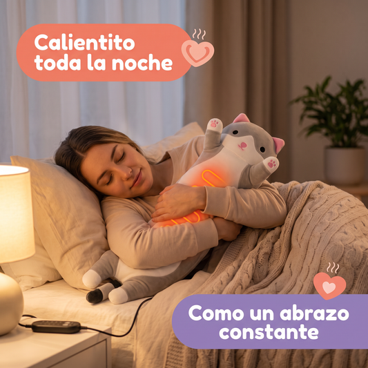Gatito Térmico Para el Alivio de Cólicos